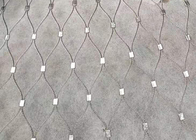 0.5m-30m Flexible Stainless Steel Cable Mesh Netting For Stairs rustproof