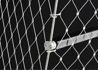 AISI316 2.5mm Steel Wire Netting For Climbing Plants Corrosion Proof