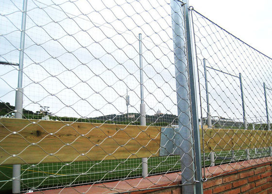 7 X7 malla de cable de balaustrada, red de cable de acero inoxidable personalizada