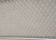 7 X7 Balustrade Cable Mesh , Stainless Steel Wire Rope Net Customized