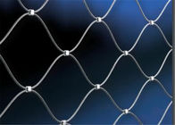 Facade Ferruled Architectural Wire Mesh Rope Netting CE Certificated