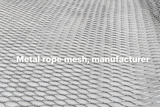 Stainless Steel Wire Rope Zoo Animals Netting with 2mm