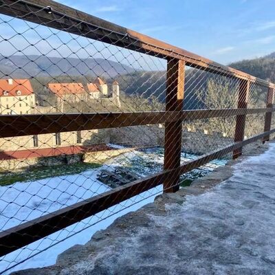Easy Installation Corrosion Resistant Stainless Steel Wire Rope Mesh with High Impact Resistance