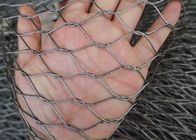 SS316 Aviary Zoo 4.0mm Wire Rope Mesh For Bird Cages