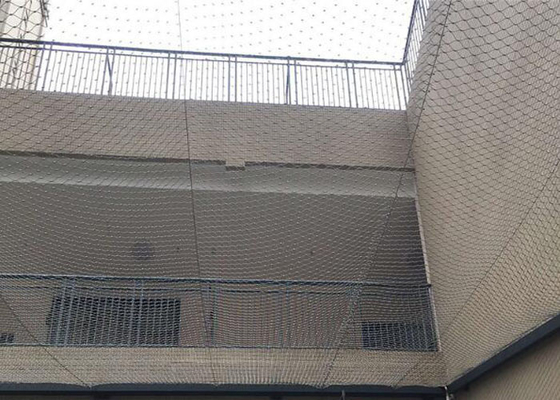 1,2 milímetros modificaron la malla de alambre para requisitos particulares arquitectónica, red de la cuerda de alambre del Sus 316
