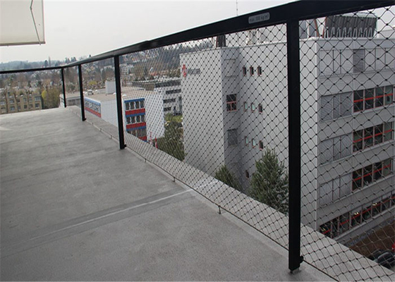 malla de alambre arquitectónica de 4.0m m, cable de acero inoxidable Mesh Anti Corrosion