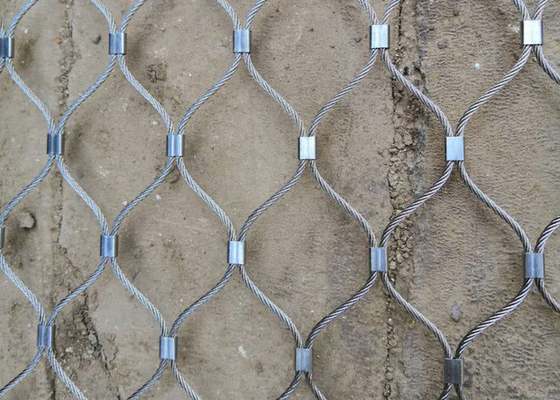 Barandilla de Mesh Cable Web Net For de la cuerda de alambre o el cercar con barandilla Sus flexible 316 2.5m m