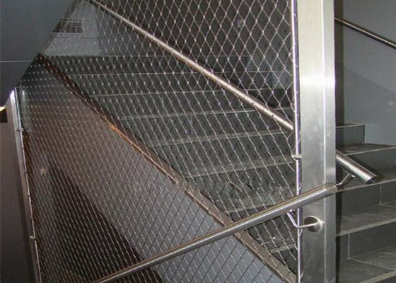 Álcali anti de acero inoxidable de Mesh Netting del cable del Sus 316 adaptables