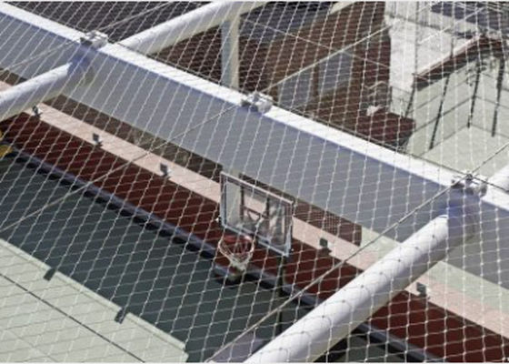 Acero inoxidable de barandilla de cable de malla 25x25mm SUS 304 316