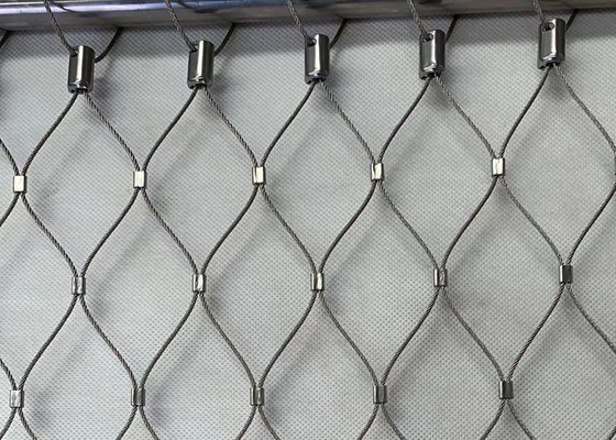 cable Mesh Railing Architectural Wire Mesh de la barandilla de 2.0m m no que aherrumbra