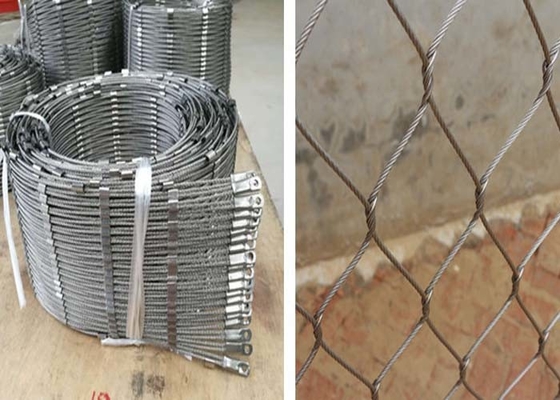 Cable inoxidable flexible Mesh For Safety Netting de la cuerda de acero
