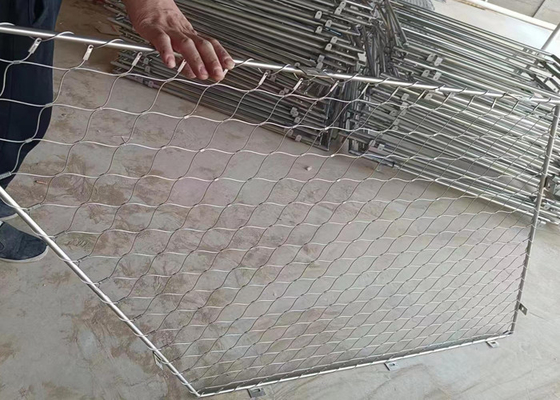La cuerda de alambre de la protección 4m m que pescaba fácilmente montó el acero inoxidable corrosivo anti