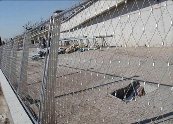 Rejilla de cable de balaustrada personalizada anti corrosiva anti óxido
