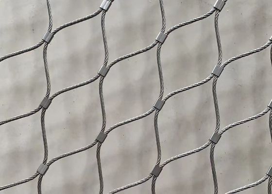 Cables de acero inoxidable duraderos para jardines de animales