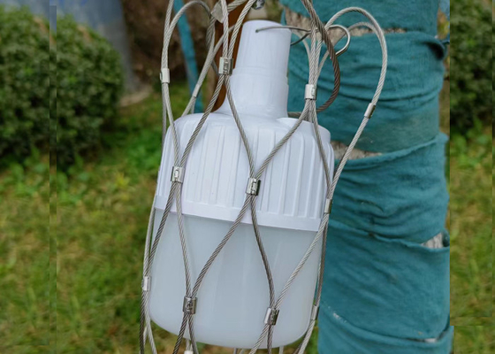 316 Red de seguridad de protección contra caídas de cable de caída de prevención de la red para la cámara anti caída