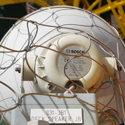 Cuadrícula de acero inoxidable AISI316 Prevención de objetos caídos Seguridad