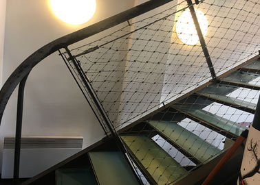 Tipo anudado malla de la cuerda de alambre de SS316 que cerca 1,2 milímetros a 4,0 SGS del CE del milímetro