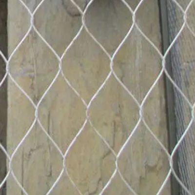 Rejas de malla de cuerda de acero inoxidable para balaustradas