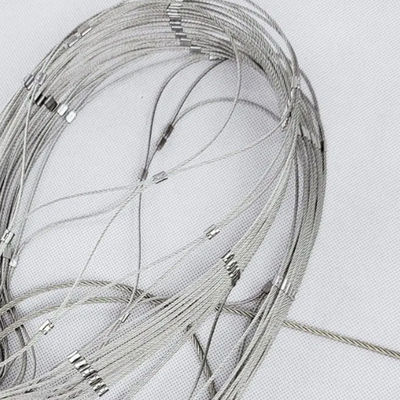 Redes de seguridad para la prevención de accidentes de objetos caídos por cable
