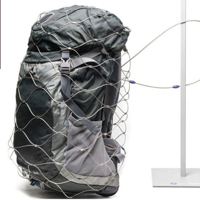 Prevención de caídas de acero inoxidable de seguridad de red de acero inoxidable de cable de malla de bolsa