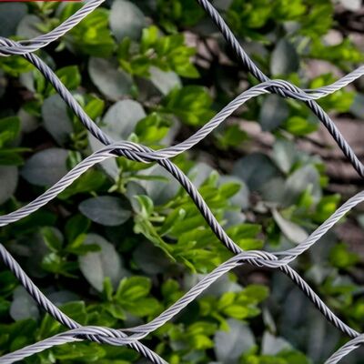 Rejas de cables de acero inoxidable flexibles diseñadas para la seguridad en proyectos arquitectónicos
