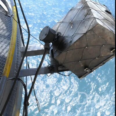 316 Malla de cable de acero para red de seguridad anticaída para cubierta de seguridad de malla de altavoz de foco