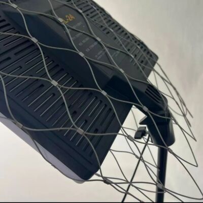 Malla de retención secundaria Cubierta de seguridad de cable de acero Inoxidable Red anticaída