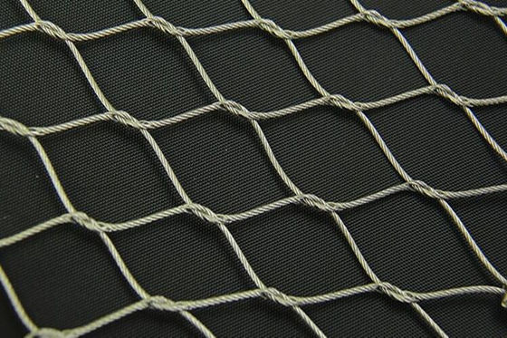 El acero inoxidable de alta resistencia 316 califica el cable flexible Mesh Fence de Inox