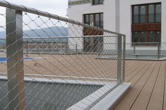Malla flexible de la virola de Sus304 60mmx60m m
