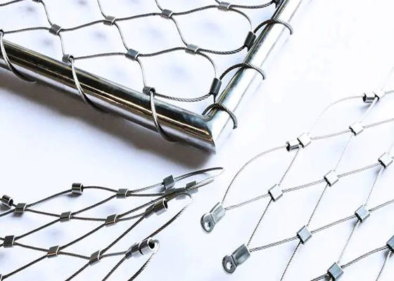 Rejas de alambre de acero inoxidable 316 resistente y fuerte para el recinto de animales