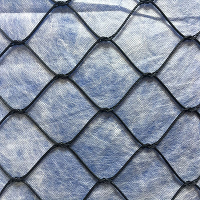 Óxido negro 7 x 7 cable de acero inoxidable flexible Mesh For Balustrade Or Railing