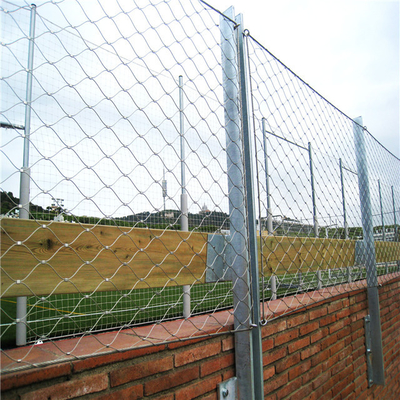304/316 cuerda de acero inoxidable Mesh Flexible de la virola X tiende