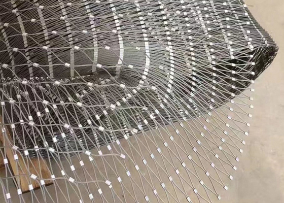 4m m modificaron la cuerda de alambre para requisitos particulares de acero inoxidable Mesh Non Rusting tejido