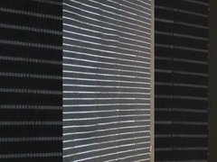 AISI 304 316 Webnet flexible arquitectónico Agujero flexible del alambre 60*60m m de la malla 2.0m m de la cuerda de la virola del acero inoxidable