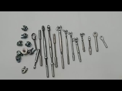 Malla inoxidable de la cuerda de acero