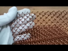 pantalla de malla de alambre de latón resistente al agua