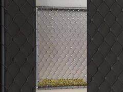 Malla inoxidable de la cuerda de acero