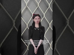 Redes de cuerda trenzadas de acero inoxidable