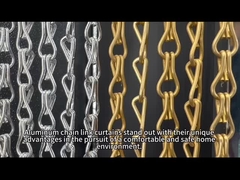 cortina de malla de cadena