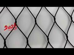 Malla de cable con férula de acero inoxidable para malla de seguridad