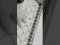 Malla de cable de acero inoxidable integrada