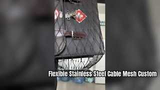 Malla de seguridad de cable de acero inoxidable | Red de cables de protección anticaídas y zoológicos