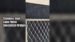 Malla de Cable de Acero Inoxidable Especializada para Puentes